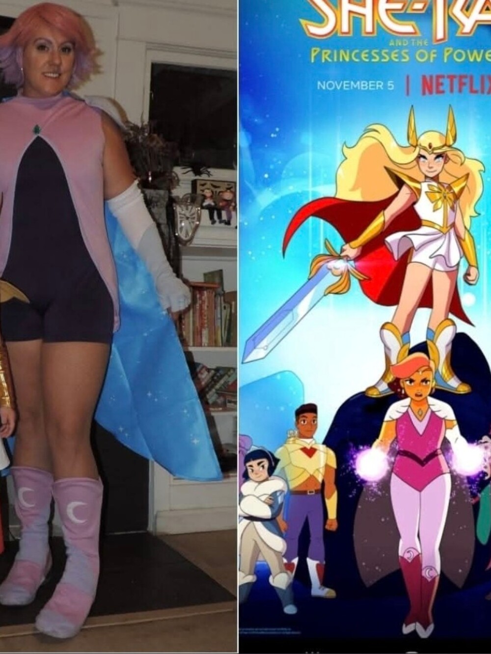 Princess Glimmer Complete Cosplay Set series She-Ra Princesses of Power Size XL